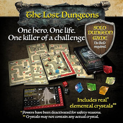 Bag of Dungeon Legends 2: Relics - Paths of the Ancients | 4-in-1 Adventure Pack Expansion for Any Game | Includes Solo Game | RPG Fans | 1–4 Players Ages 7+ | Classic Dungeon Crawler