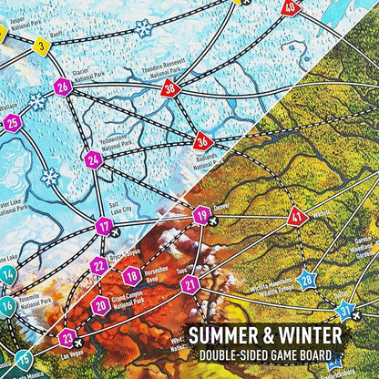 Photo Tour: North America – Family Board Game for Kids and Adults | Travel Strategy Game | Ages 8+ | Easy to Learn | 1–5 Players | Fun for Game Night &amp Educational Play