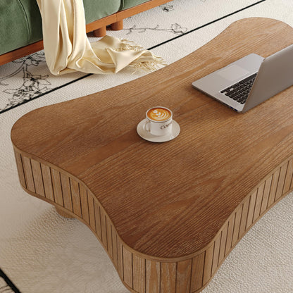 KEIKI 42" Lift Top Wood Coffee Table Endtable with Hidden Storage,Silent Lift,Hydraulic Curved Safety Corners for Living Room