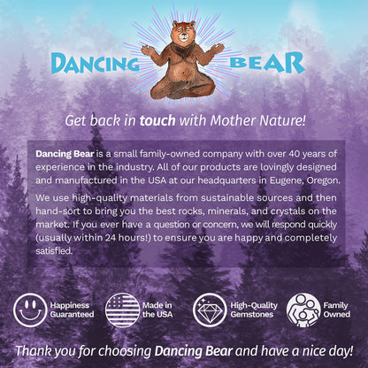 DANCING BEAR Leo Zodiac Healing Crystals Gift Set (14 Pc): 9 Stones, 18K Gold-Plated Constellation Necklace, Meteorite, Succulent Candle, Palo Santo Smudge Stick, and Info Guide, Made in The USA