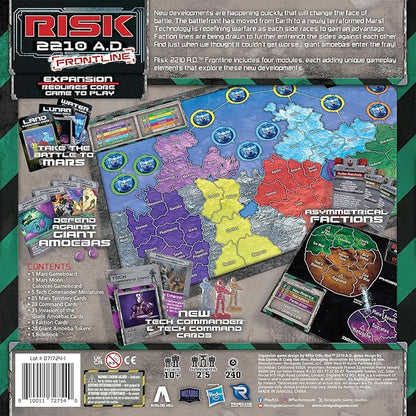 Renegade Game Studios Risk 2210 A.D. Frontline Expansion - Mars Strategy Game with Asymmetric Factions
