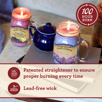 Our Own Candle Company Buttered Maple Syrup Scented 13 Ounce Mason Jar Candle