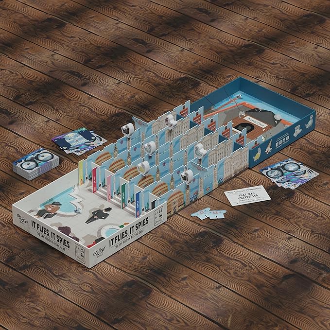Ridley's Games: If Flies It Spies | The Spy Pigeon Racing Game | Family Strategy Game | for 2-6 Players and Age 8+ with a 20-Minute Playtime