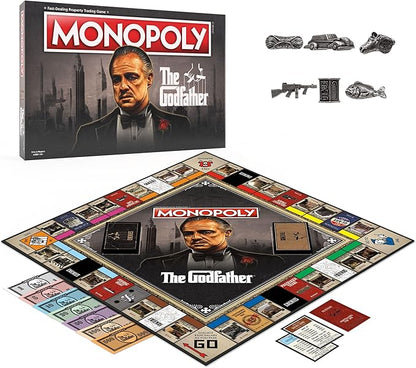 USAOPOLY Monopoly: The Godfather 50th Anniversary Board Game
