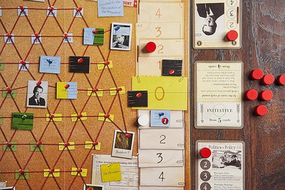 Capstone Games Watergate – 2 Player Strategy Board Game for Adults Historical Tabletop Game 30–60 Min Playtime Ages 12+ Competitive and Tactical Gameplay for Couples &amp Family Fun