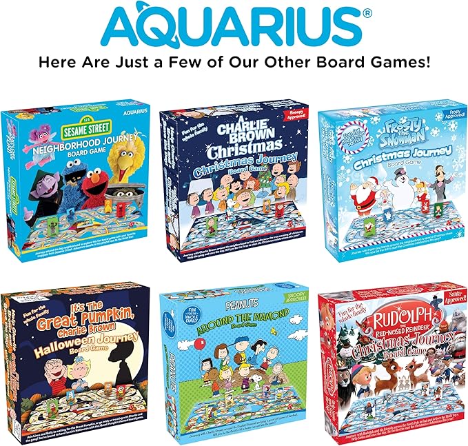 AQUARIUS Scooby-Doo Journey Board Game - Fun for Kids &amp Adults - Officially Licensed Scooby-Doo Merchandise &amp Collectibles (97018) Blue White Orange for 96 months