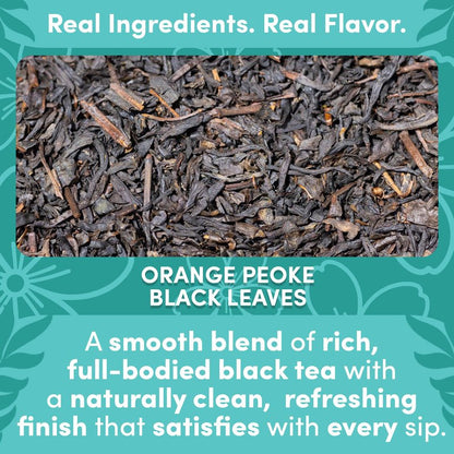 Black Orange Pekoe Iced Tea Bags, 1 Gallon Tea Bags, 48 Count, Bulk Iced Tea Packs, Orange Pekoe Tea for Restaurants, Cafes & Home
