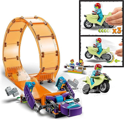 Lego City Stuntz Smashing Chimpanzee Stunt Loop 60338 Building Toy Set for Boys Girls and Kids Ages 7+ (226 Pieces)