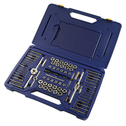 IRWIN Tools 76 Piece Machine Screw/Fractional/Metric Tap and Hex Die Super Set (26376)
