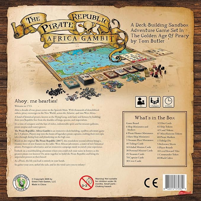 The Pirate Republic: Africa Gambit Collector's Edition