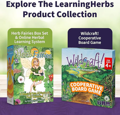 Herb Fairies: 13 Plant Story Books Set &amp Digital Learning System – Explore Plants Through Educational Stories – Includes Audiobooks Printables Crafts Puzzles &amp Games