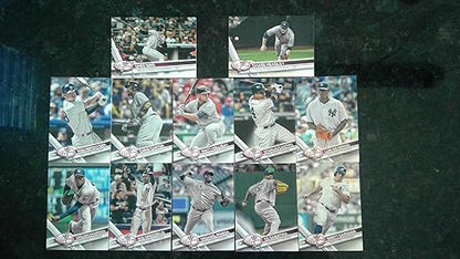 2017 Topps Series 1&amp2 New York Yankees Complete Set 25 Cards - Aaron Judge Rc Gary Sanchez Tanaka Ellsbury Castro Gregorius Severino and many more
