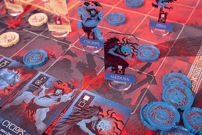 BITEWING GAMES Ichor Board Game - Two-Player Duel with Asymmetric Powers Designed by Dr. Reiner Knizia - Activate Your Special Abilities to Outwit Opponent - Strategy Game for Adults &amp Couples