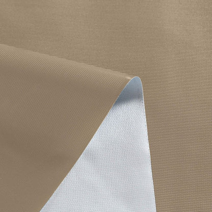 sancua 100% Waterproof Rectangle PVC Tablecloth - 60 x 120 Inch - Oil Proof Spill Proof Vinyl Table Cloth, Wipe Clean Table Cover for Dining Tables, Buffet Parties and Camping, Khaki