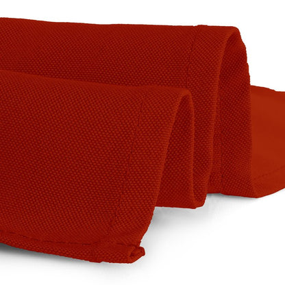 Gee Di Moda Rectangle Tablecloth - 60 x 84 Inch Burnt Orange Table Cloth for 5 Foot Rectangle Tables - Heavy Duty Washable Fabric - for Holiday Party, Dinner, Weddings, Baby Shower & Events