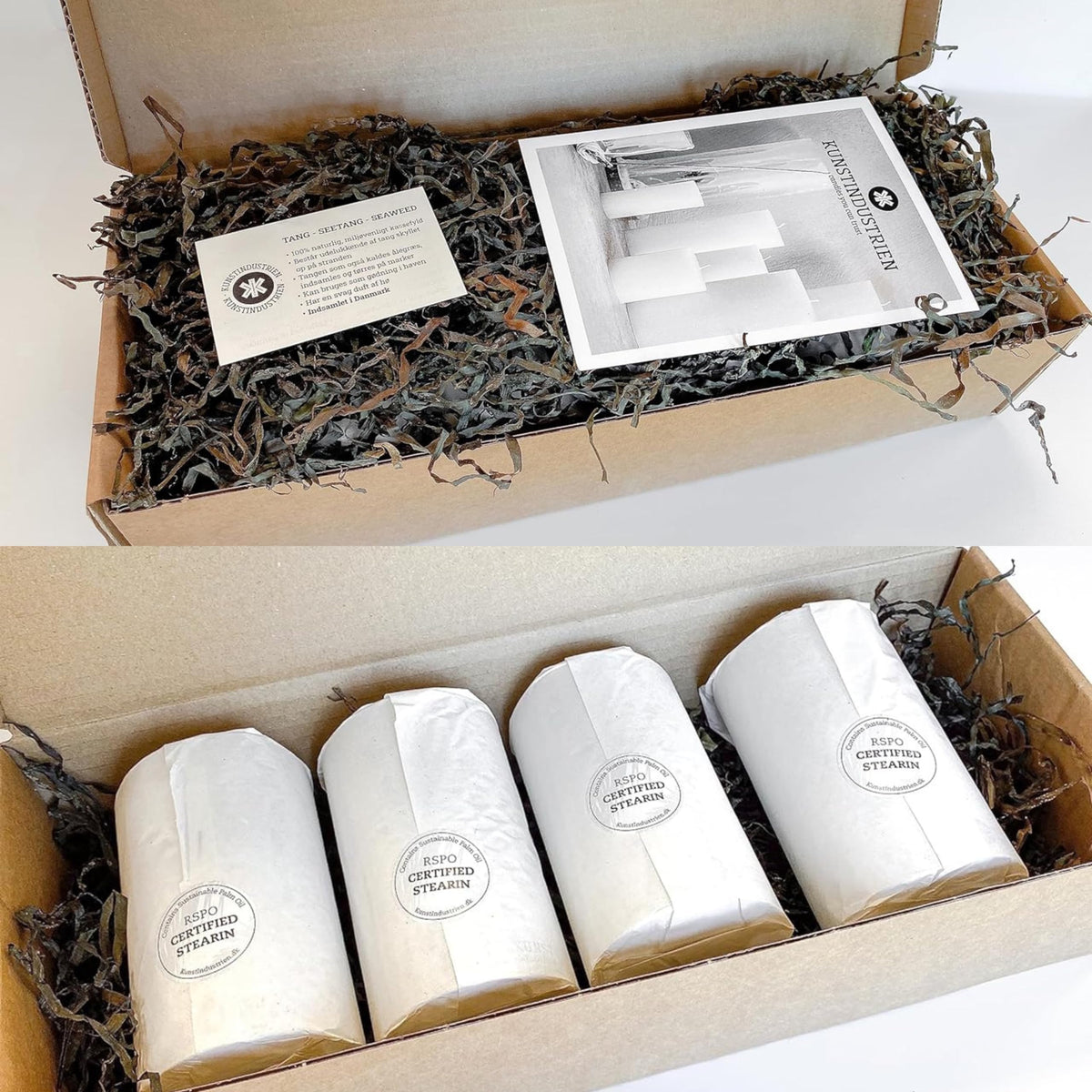 Pillar Candles, Handmade in Europe, 4 Pack – RSPO Certified, Dripless & Smokeless Velas, Long Burning Candles 70 Hours per Large Candle, Unscented Candle Set (4 pcs, Ø 2.8 in x H 4.7 in, Off-White)
