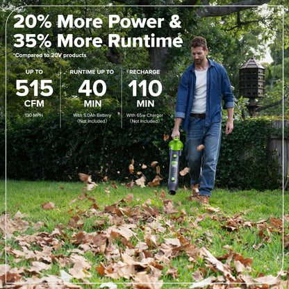 Greenworks 24V 12" Brushless String Trimmer & 515 CFM Brushless Leaf Blower Combo, 2-in-1 Trimmer/Edger, 3.0Ah Battery, 65W USB-C Charger, 130 MPH Airspeed, 3-Year Warranty