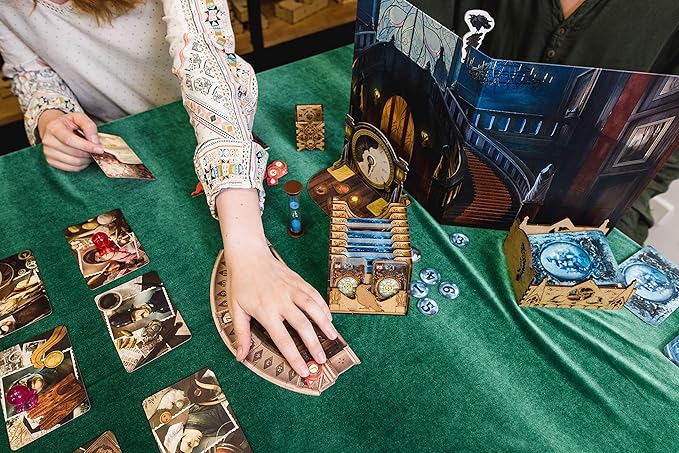 TowerRex Organizer for Mysterium Board Game and Hidden Signs Secrets And Lies Expansion Storage Instert Accessories Upgrade