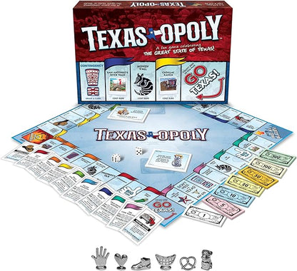 Late for the Sky Texas-opoly Game 96 months to 9600 months