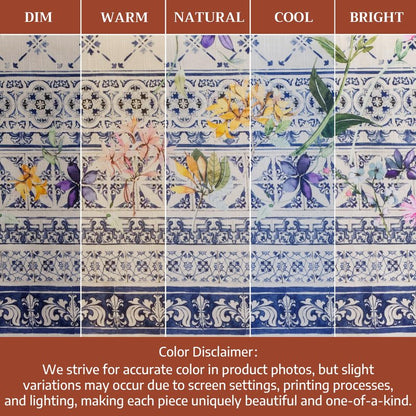 Maison d' Hermine Table Cloth Round Table 100% Cotton 69 Round Inches Tablecloth Reusable Decorative for Dining Kitchen Room Farmhouse Home Gifts for Mothers Day Spring Summer - Faience