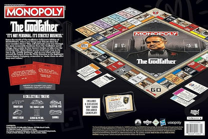 USAOPOLY Monopoly: The Godfather 50th Anniversary Board Game