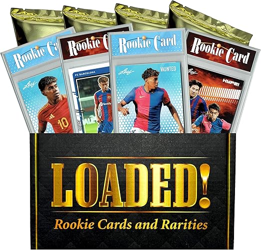 LOADED! All Lamine Yamal Soccer Collector's Box: 4 Certified Mint+ Rookie Cards - Leaf HYPE Leaf Vaunted and more - Barcelona/Spain