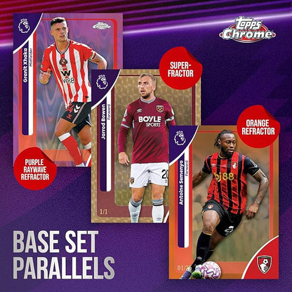 2026 Topps Chrome Premier League Soccer - Factory Sealed - Value Box