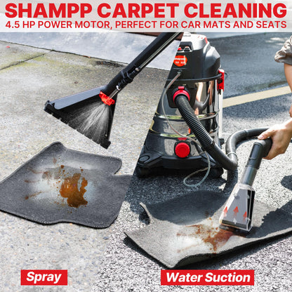 Shop-Vac 5-Gallon 4.5 Peak HP 3-in-1 Wet/Dry/Upholstery Shampoo Vacuum Cleaner