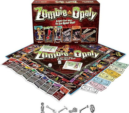 Zombie-Opoly Board Game