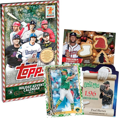 2025 Topps Holiday Baseball - Factory Sealed - Advent Calendar