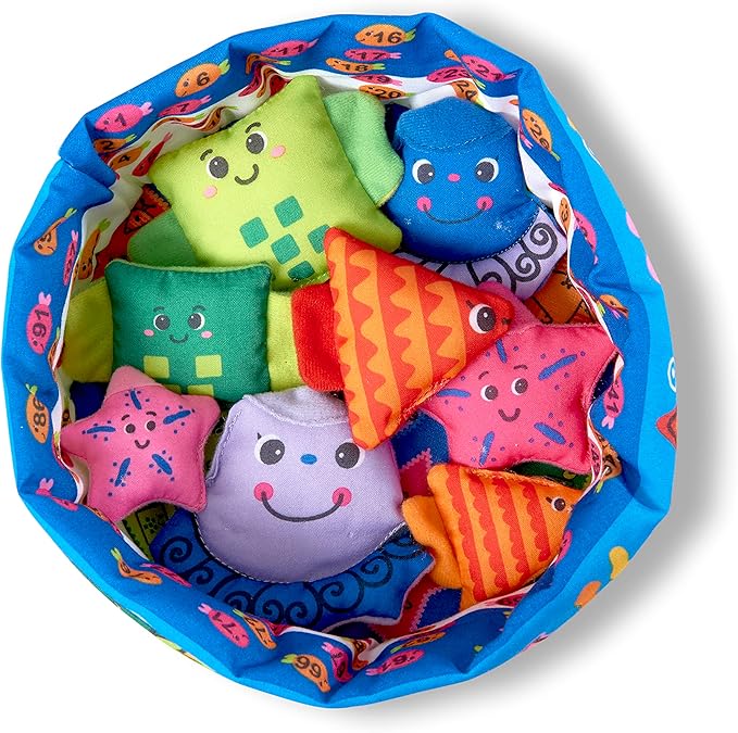 Melissa &amp Doug K's Kids Fish and Count Learning Game With 8 Numbered Fish to Catch and Release