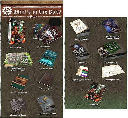 Thunderworks Games Roll Player Adventures: Gulpax's Secret Expansion -Thunderworks Narrative Board Game Age 14+ 1-4 Players 90-150 Min