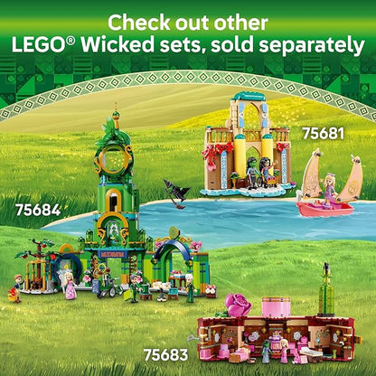LEGO Wicked Elphaba &amp Glinda Figures Building Toys - Wicked Toys for Kids Girls &amp Boys Age 10+ - Buildable Wicked Dolls - Birthday Gift Idea - 75682