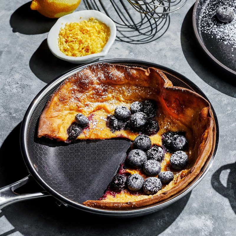 HexClad Tempered Glass Lid, Designed for HexClad Hybrid Cookware, Steam Vented, Dishwasher Safe