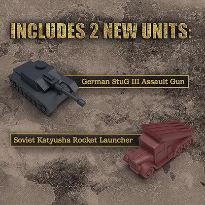Renegade Game Studios Games Axis &amp Allies Stalingrad WWII Strategy Board Game with 150+ Miniatures Two Player Tactics Ages 14+