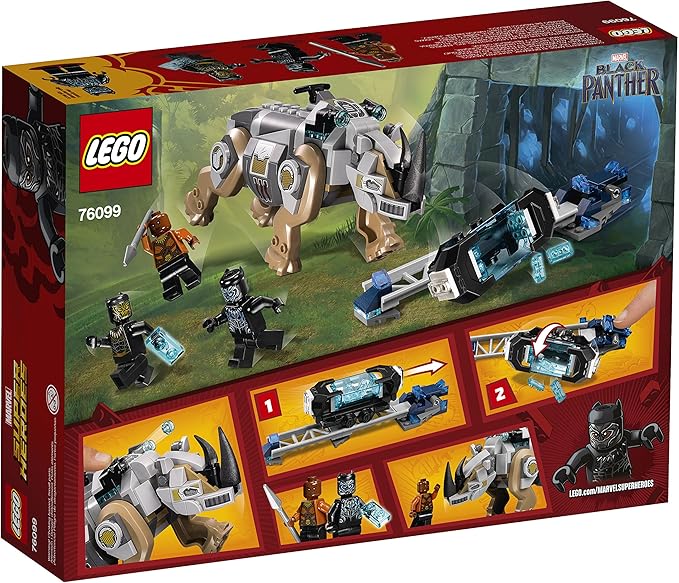 LEGO Marvel Super Heroes Rhino Face-Off by the Mine 76099 Building Kit (229 Piece)