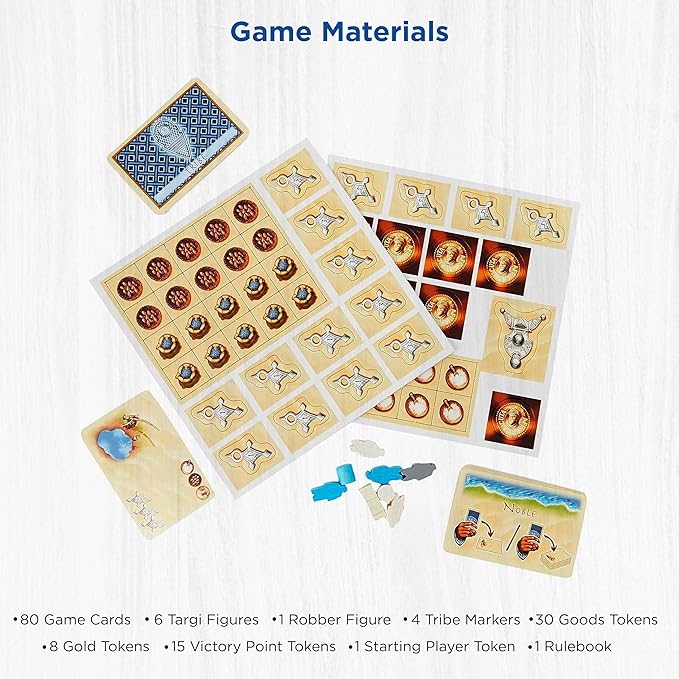 Thames &amp Kosmos | Targi | Two Player Game | Strategy Board Game | Golden Geek Award Nominee | Kennerspiel Des Jahres Award Finalist