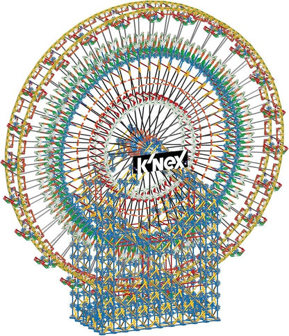 K'NEX - Thrill Rides‚ 6-Foot Ferris Wheel‚ STEM Building Creative Construction Set‚ Ages 16+