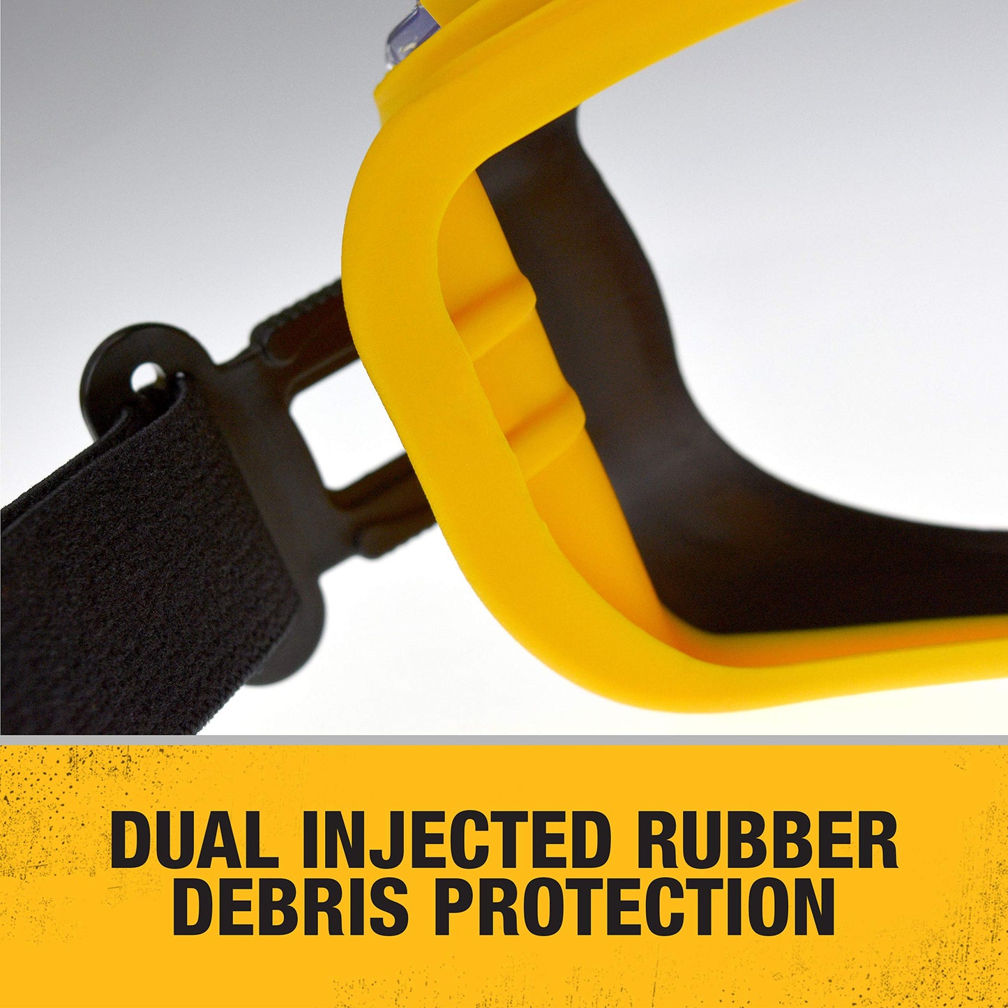 DEWALT 20V MAX XR Rotary Hammer Drill, D-Handle, 1-Inch, Tool Only with w/Safety Goggle (DCH133B & DPG82-11C)