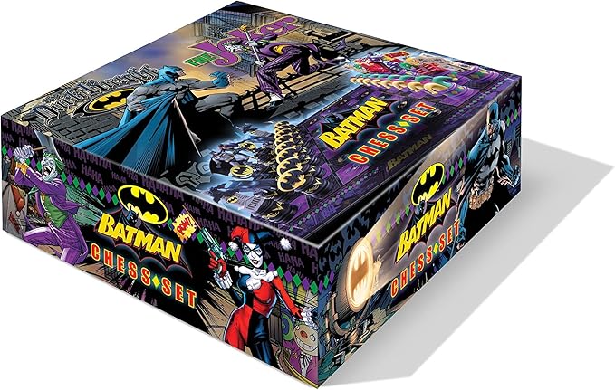 The Noble Collection The Batman Chess Set (The Dark Knight vs The Joker)