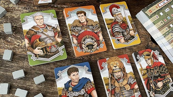 Renegade Game Studios: Hadrian's Wall Strategy Board Game 60 Minute Play Time 1 to 6 Players For Ages 12 and up