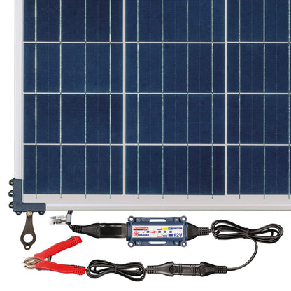 Optimate Solar 80W Travel kit, TM523-8TK, 6-Step 12V 6.7A Weatherproof Solar Battery Saving Charger & maintainer