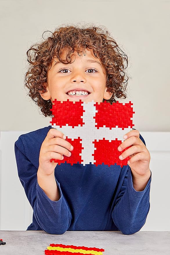 Plus Plus - 700-piece World Flags Discovery Kit - Building Set - PP3932