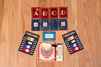 Take a Seat by 25th Century Games | Strategic Theater Seating Board Game | Share &amp Write Mechanic. Celebrity Reservations | Objective Cards &amp Usher Bonuses for 2-5 Players