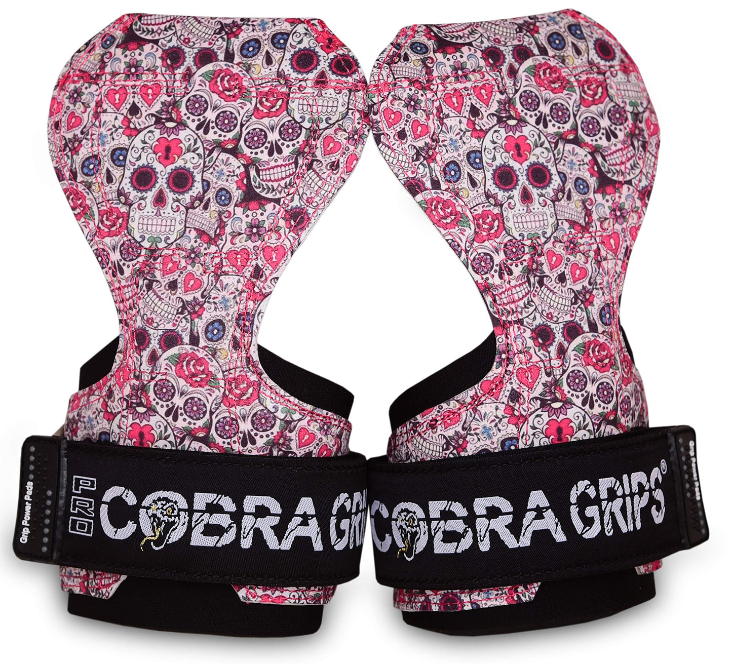 Cobra Grips PRO Weight Lifting Gloves Heavy Duty Straps Alternative Power Lifting Hooks for Deadlifts Adjustable Neoprene Padded Wrist Support Bodybuilding