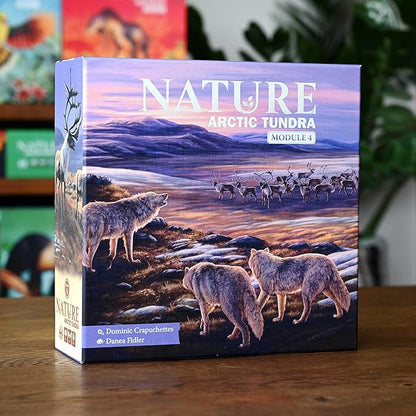 Northstar Game Studio Nature Board Game Expansion Module 4: Arctic Tundra | Adapt Species in a Changing Environment | Strategy Game for Adults Teens Families and Solo | 1-4 Players Age 10+