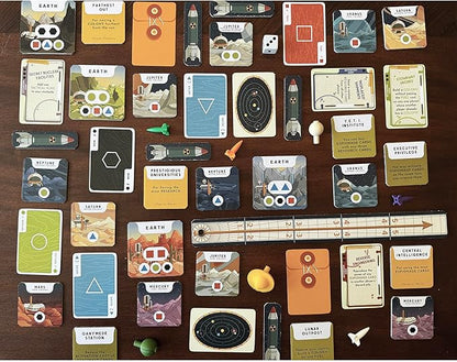 For All Mankind - Board Game -Strategy Game - Space Exploration Game 1-4 Players Ages 14 and up