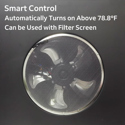 Solar Attic Fan, Solar Powered Roof Exhaust Fan 35-Watt with 110V Smart Adapter, 1600 CFM, Cools Up to 2500 Sq.Ft, 12 Inch Low Noise & Weatherproof, Ventilation for Home, Greenhouse, Garage, Workshop