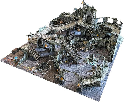 Maladum Beyond The Vaults - Fantasy Dungeon Crawler Game Immersive Terrain Solo Co-op and Adversarial Play