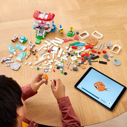 LEGO Super Mario Cat Peach Suit and Frozen Tower Expansion Set 71407 Building Toy Set for Kids Boys and Girls Ages 7+ (494 Pieces)